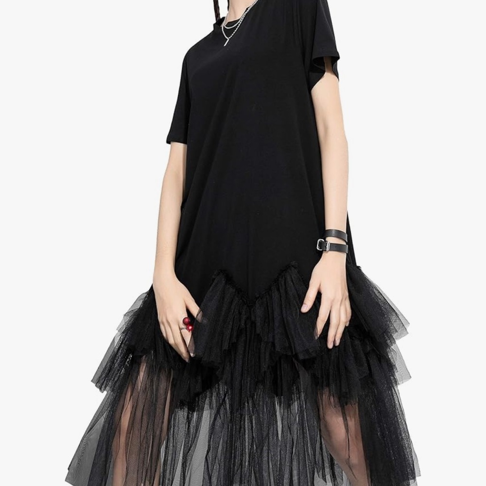 Black Tulle Dress